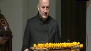Entertainment News | Important to Give Charity to Our Own People: Anupam Kher at Global Kashmiri Pandit Conclave