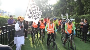 India News | Bicycle Rally Shows Power of Individual Agency, Public Accountability, Affirmative Action: Anurag Thakur