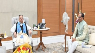 India News | Delhi: MP CM Shivraj Chouhan Meets JP Nadda, Discusses Ongoing Political Activities in State