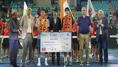 Sports News | Bengaluru Open 2023: Yunseong Chung, Yu Hsiou Hsu Clinch Doubles Title Despite Strong Show from India's Chandrashekar-Prashanth