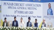 Sports News | Amarjit Singh Mehta Unanimously Elected as President of Punjab Cricket Association