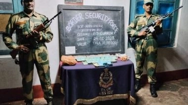 India News | Meghalaya: BSF Foils Smuggling Bids, Seizes Indian, Foreign Currencies in East Khasi