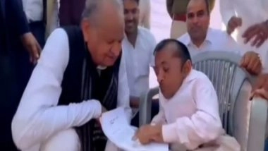 India News | Differently Abled Allotted Dairy Booth in Rajasthan Two Days After Meeting CM Gehlot