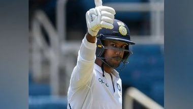 Sports News | Irani Cup: Mayank Agarwal to Lead Rest of India, Injury Rules out Sarfaraz