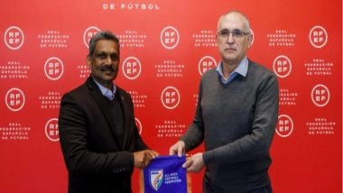 Sports News | AIFF Secretary General  Meets Spanish FA Counterpart; Discusses Possibilities of Collaborations on Women's Football