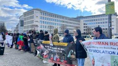 World News | Protests in Germany Against Enforced Disappearances in Balochistan