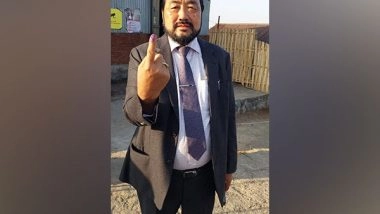 India News | Nagaland Assembly Polls: Deputy CM Yanthungo Patton Votes in Tyui