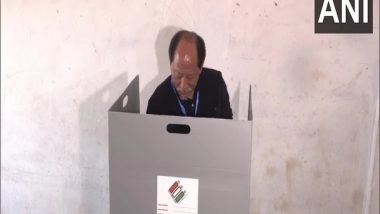 India News | Nagaland Assembly Polls: CM Neiphiu Rio Casts Vote in Kohima