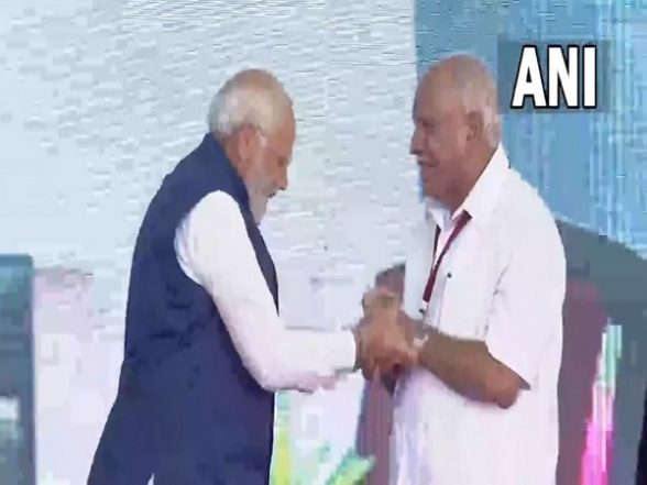 India News | In Special Gesture to BSY, PM Modi Asks Audience to Flip on Mobile Torches to Greet Him on 80th Birthday - Vimarsana News