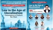 Business News | Chief Justice of India Dr Justice D.Y. Chandrachud to Inaugurate the American Bar Association India Conference 2023