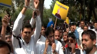 India News | Liquor Policy Scam Case: AAP Holds Nationwide Protest Against Sisodia's Arrest