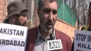India News | J-K: Scores Participate in Dogra Front's Protest Against Killing of Kashmiri Pandit in Pulwama