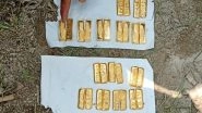 India News | BSF Nabs Smuggler with 14 Gold Biscuits on Indo-Bangla Border in Murshidabad