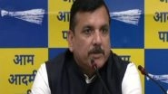 India News | Modi Govt is Furious About AAP's Rise in Country: Sanjay Singh