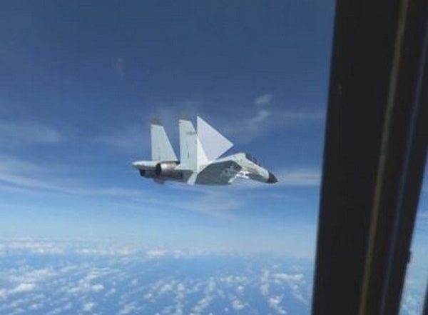 Chinese Warplane Intercepts US Navy Plane Over South China Sea