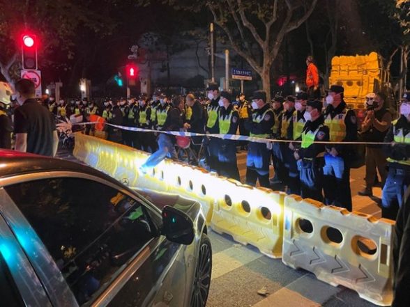 World News | Protests Outside Chinese 'police Station' in New York over Alleged Spying - Vimarsana News