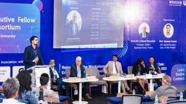 Business News | Naveen Kumar, IAS & Dr Hamid Bouchikhi at Woxsen Univeristy's First Executive Fellows Consortium 2023