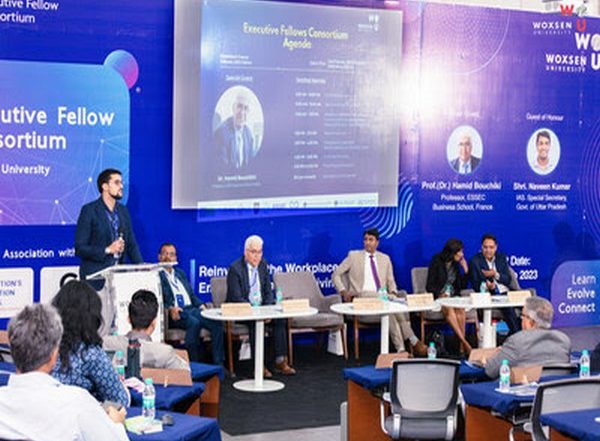 Business News | Naveen Kumar, IAS & Dr Hamid Bouchikhi at Woxsen Univeristy's First Executive Fellows Consortium 2023