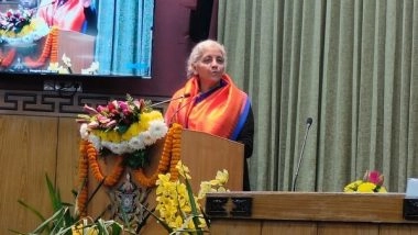 Business News | FM Particpates in Credit Outreach Programme of Various Central Govt Schemes in Gangtok