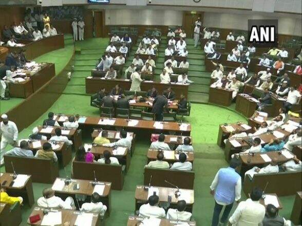 Maharashtra Legislative Council Adjourned After Opposition Create Ruckus