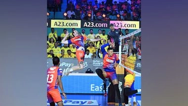 Sports News | PVL: Kolkata Thunderbolts Confirm Spot in Semifinal with Win over Chennai Blitz