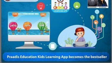 Business News | Praadis Education Kids Learning App Becomes the Bestseller