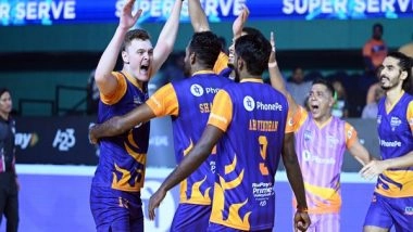 Sports News | PVL: Mumbai Meteors to Face off Against Kochi Blue Spikers in Do-or-die Contest
