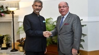 World News | Jaishankar, Brazilian Counterpart Discuss Issues Coming Up at G20 Foreign Ministers Meet