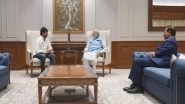 India News | Udhayanidhi Stalin Meets PM Modi; Discusses NEET Exemption for Tamil Nadu