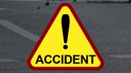 Rajasthan Road Accident: Five Killed After Tanker Collides With Camper Vehicle on NH 11 in Phalodi (Watch Video)