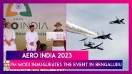 Aero India 2023: Prime Minister Narendra Modi Inaugurates Asia&rsquo;s Biggest Air Show In Bengaluru