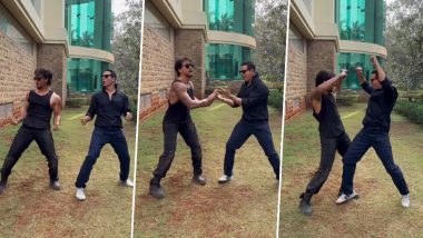 Akshay Kumar and Tiger Shroff’s Insta Reel Dancing to Selfiee Song ‘Main Khiladi’ Is Sure To Brighten Up Your Day (Watch Video)