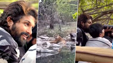Video of Allu Arjun Enjoying Safari at Ranthambore National Park Goes Viral – WATCH