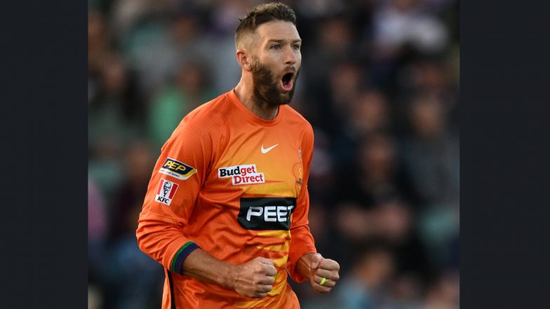 Andrew Tye Becomes Fastest Bowler to Take 300 T20 Wickets, Achieves Feat During Perth Scorchers vs Brisbane Heat BBL 2022-23 Final