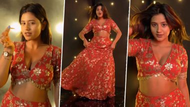 Anjali Arora in Desi Attire Grooves to Akshay Kumar's 'Kudi Chamkeeli' Song From Selfiee (Watch Video)