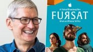 Fursat: Apple CEO Tim Cook Praises Ishaan Khatter&rsquo;s Film Shot on iPhone 14 Pro, Vishal Bhardwaj Reacts