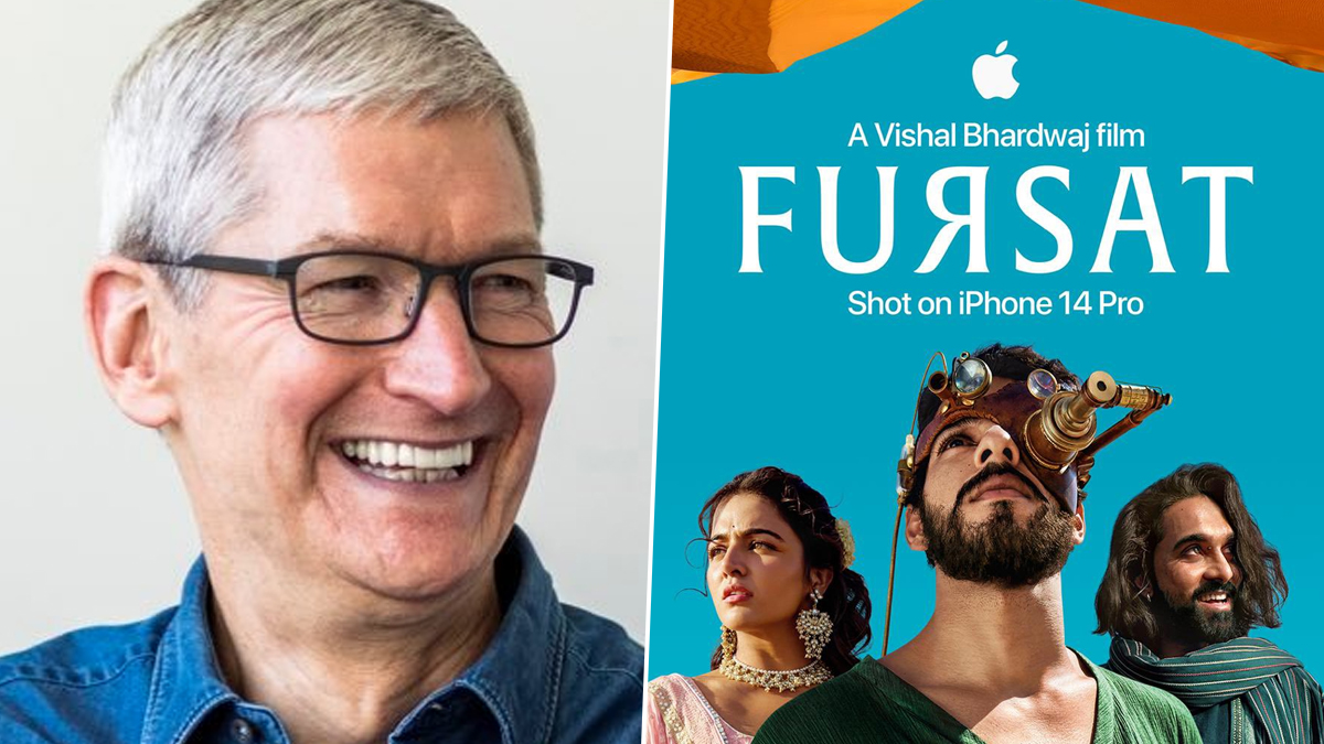 Fursat: Apple CEO Tim Cook Praises Ishaan Khatter's Film Shot on iPhone 14  Pro, Vishal Bhardwaj Reacts