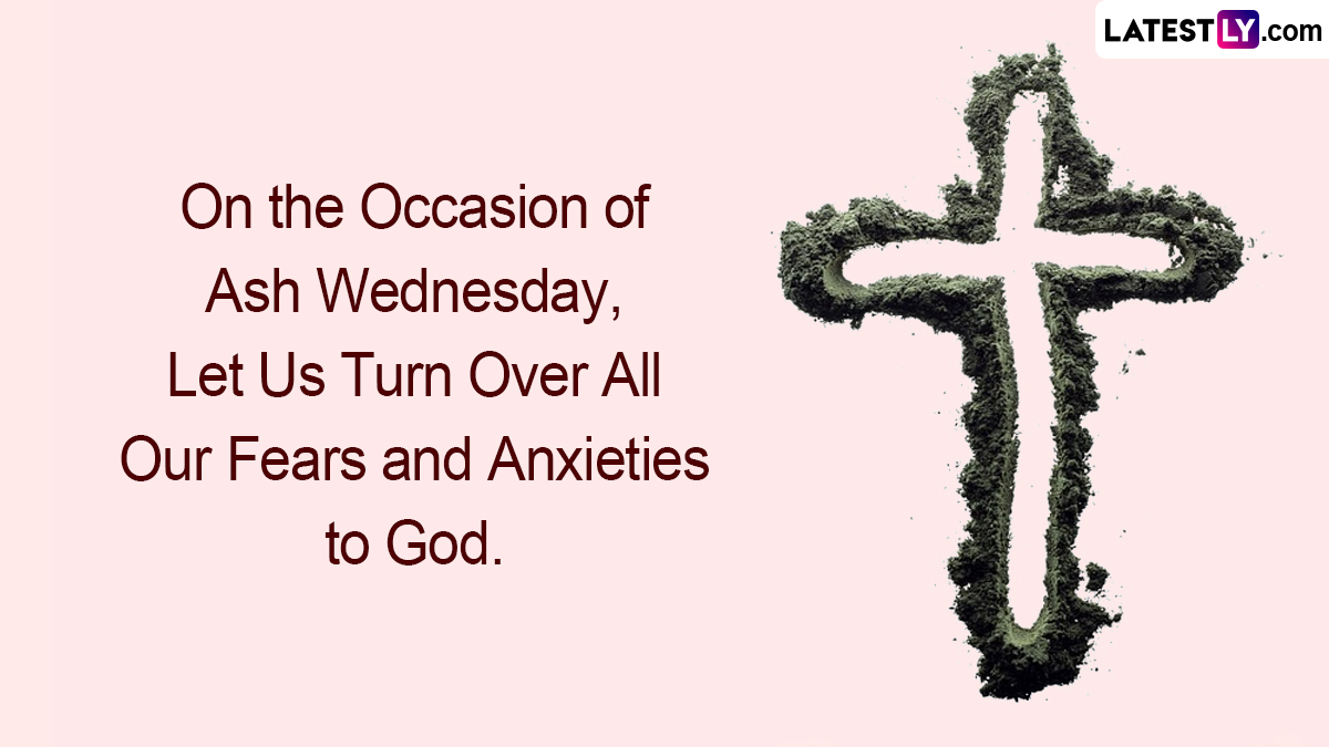 Ash Wednesday 2023 Messages & HD Images With Quotes: Bible Verses ...
