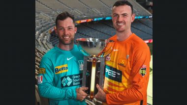 BBL Live Streaming in India: Watch Perth Scorchers vs Brisbane Heat Online and Live Telecast of Big Bash League 2022-23 Final T20 Cricket Match