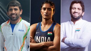 Bajrang Punia, Vinesh Phogat and Ravi Dahiya Among Top Indian Wrestlers to Opt Out of Ibrahim-Moustafa Tournament