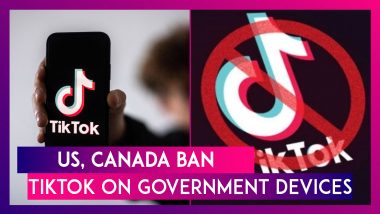 US, Canada Ban TikTok On Government Devices Over National Security Reasons