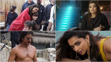Making of 'Besharam Rang' Song: Spot SRK's Son AbRam Khan Get Big Hug From Deepika Padukone in This Pathaan's Behind The Scenes Video