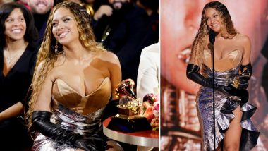 Beyonce Wins 32 Grammys and Becomes the Most Decorated Artiste in Grammy History; Queen Bey Gives Emotional Speech (Watch Video)