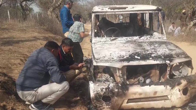 Bhiwani Killings: Bones, Blood Samples in Burnt Bolero Seized From Haryana Match Murdered Junaid and Nasir