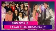 Bigg Boss 16: Farah Khan Hosts A Party For The Contestants; MC Stan, Sajid Khan, Abdu Rozik, Shiv Thakare & Others Groove To BB Anthem