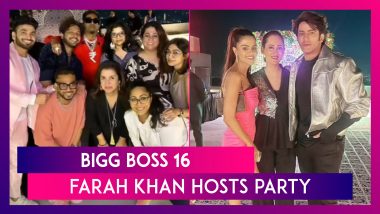 Bigg Boss 16: Farah Khan Hosts A Party For The Contestants; MC Stan, Sajid Khan, Abdu Rozik, Shiv Thakare & Others Groove To BB Anthem