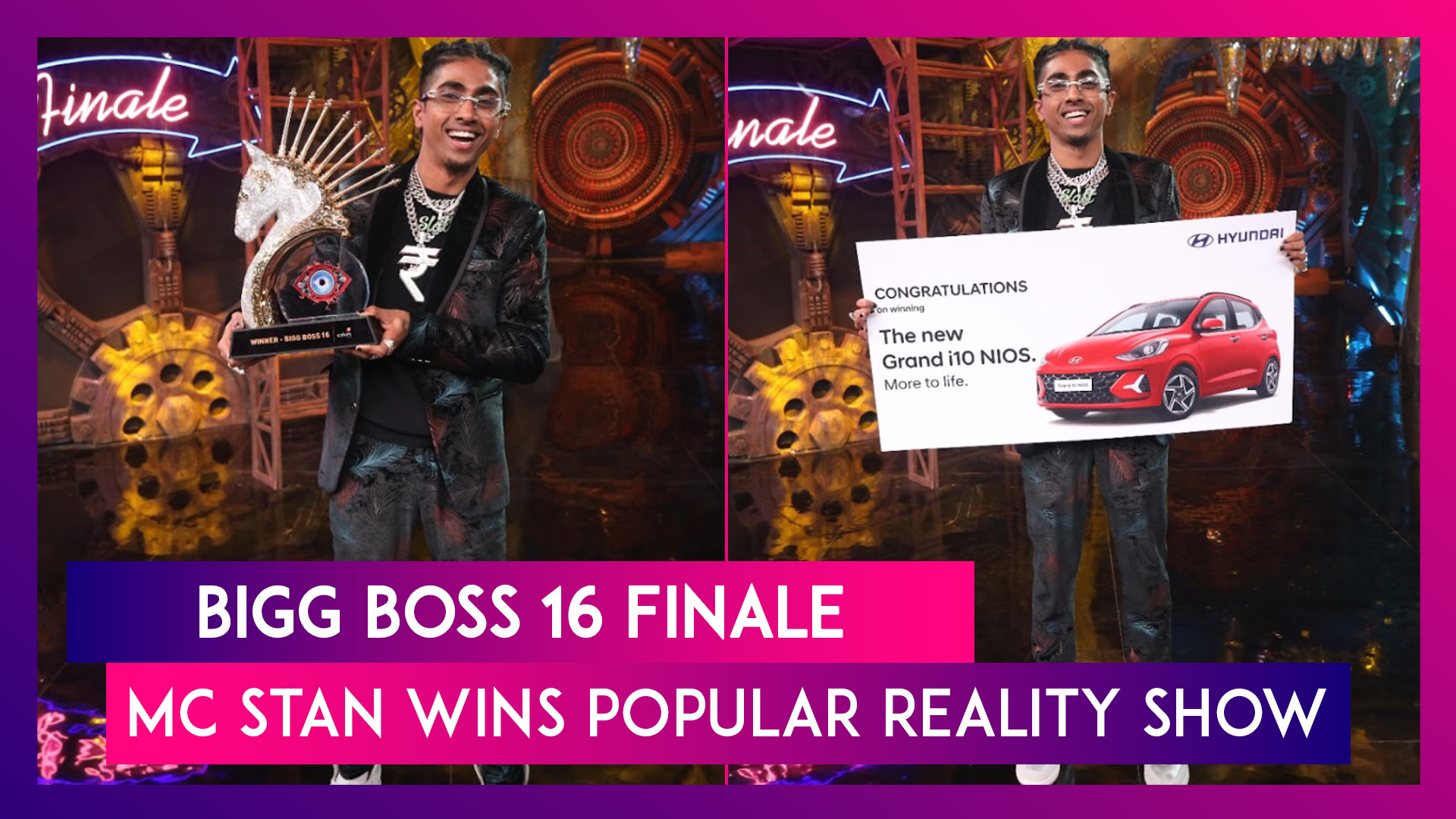 Bigg Boss 16 Finale: MC Stan Lifts The Trophy, Wins 31 Lakh Prize