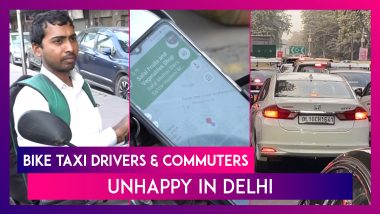 Delhi: Bike Taxi Drivers And Commuters Unhappy Over Suspension Of Services In The National Capital