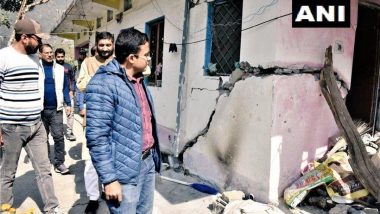 Joshimath Land Subsidence: Chamoli DM Himanshu Khurana Inspects Landslide-Affected Areas