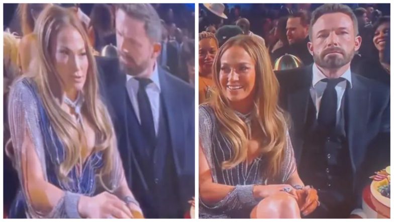 Did Jennifer Lopez and Ben Affleck Have a Fight at Grammys 2023? Twitterati Thinks So After Video of the Couple From the Show Goes Viral!